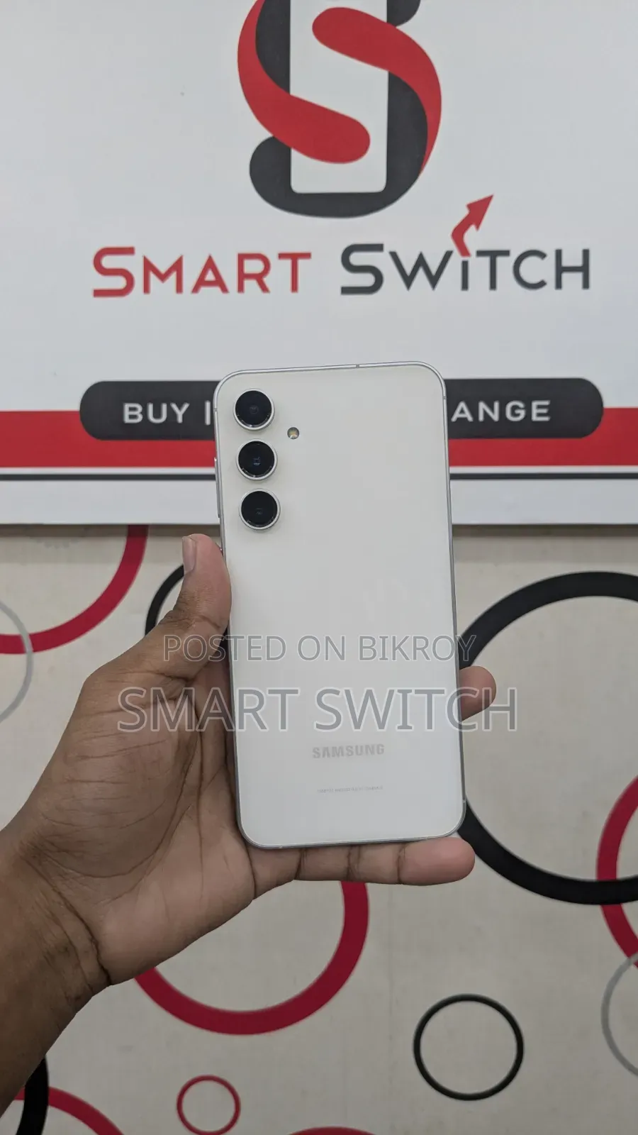 স্যামসাং গ্যালাক্সি এস২৩ এফই ২৫৬ জিবি হোয়াইট