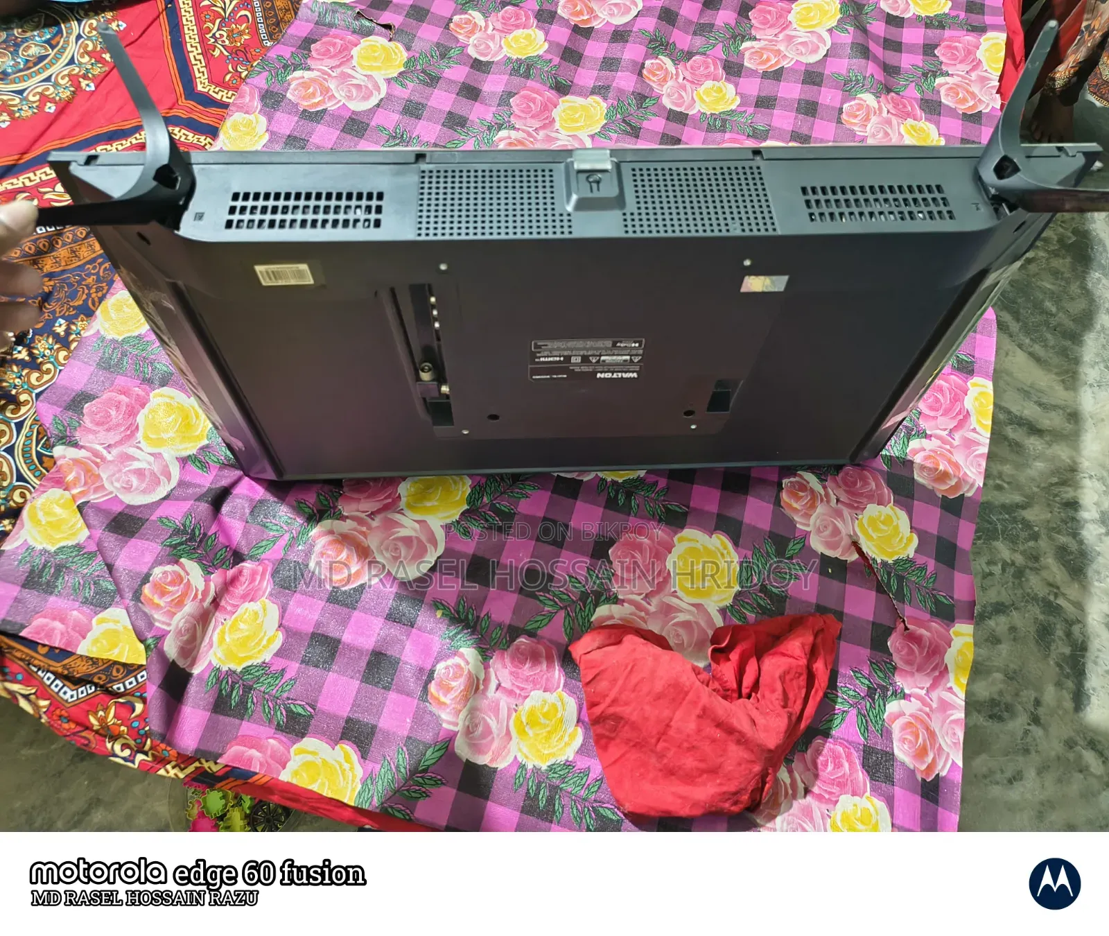 ওয়ালটন গুগল স্মার্ট টিভি একদম ফ্রেশ কোয়ালিটি মাত্র দেড় বছর ইউ সাথে