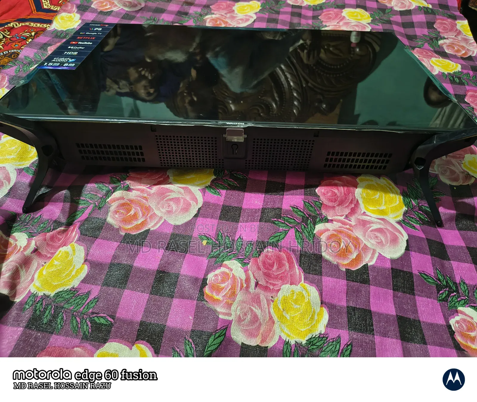 ওয়ালটন গুগল স্মার্ট টিভি একদম ফ্রেশ কোয়ালিটি মাত্র দেড় বছর ইউ সাথে