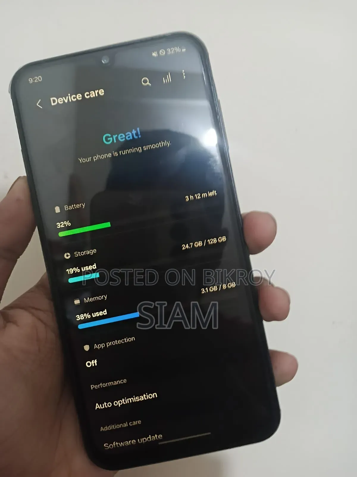 নতুন স্যামসাং গ্যালাক্সি এ১৫ ৫জি ১২৮ জিবি নীল