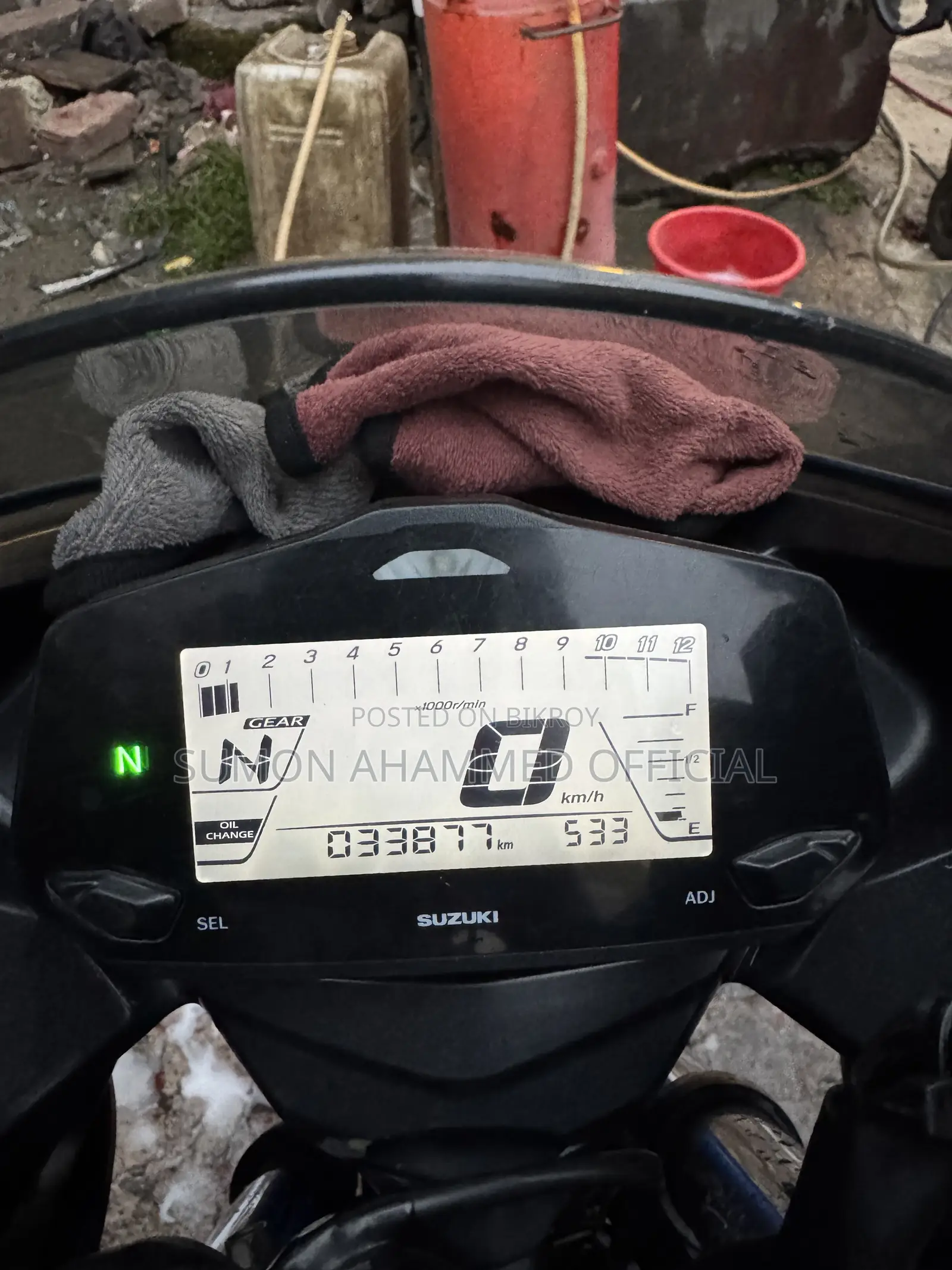 Suzuki Gixxer SF 2022 Blue