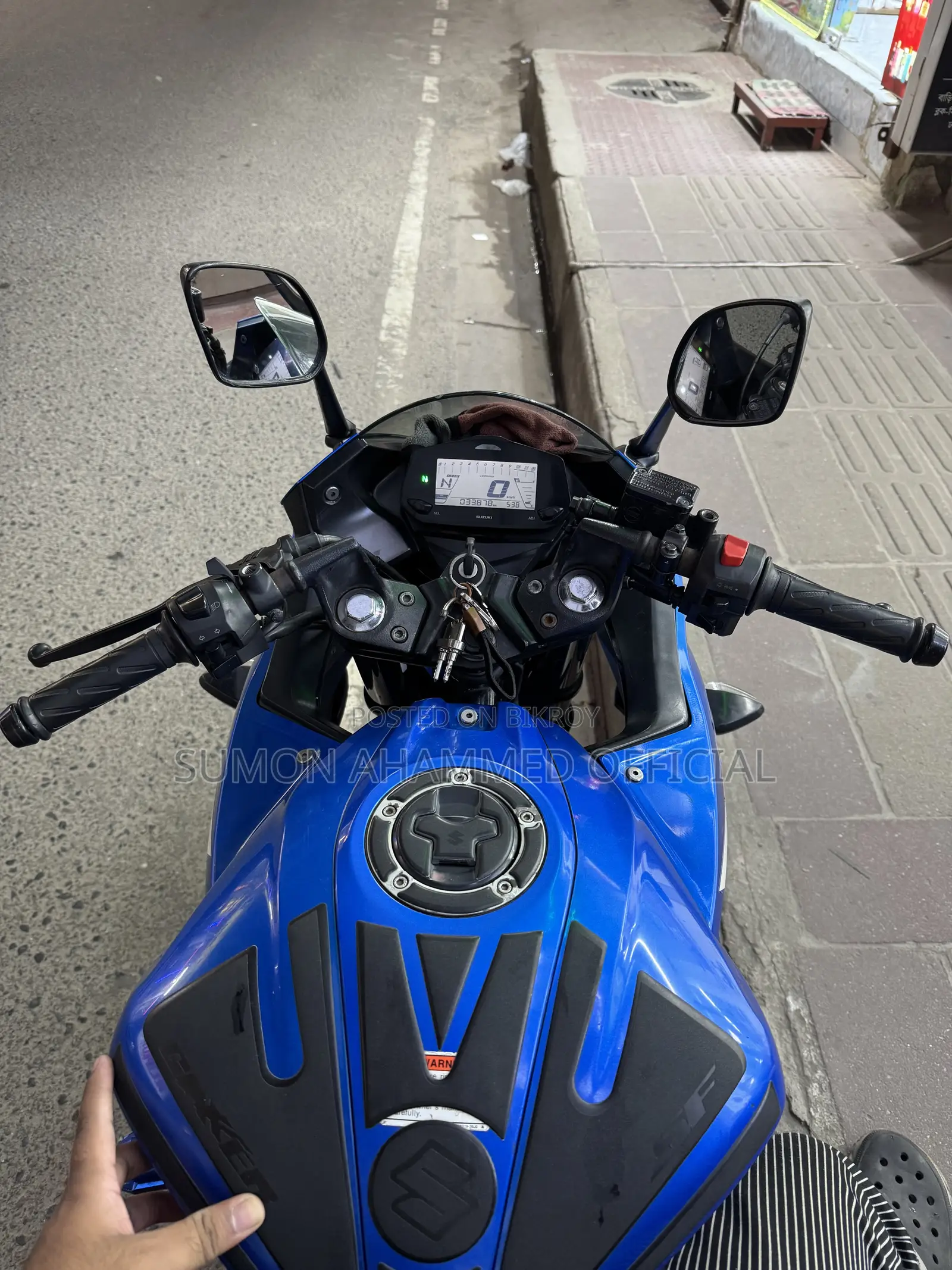 Suzuki Gixxer SF 2022 Blue