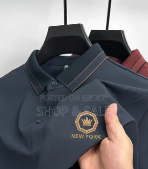 চায়না স্টিকার সহ প্রিমিয়াম পলো শার্ট