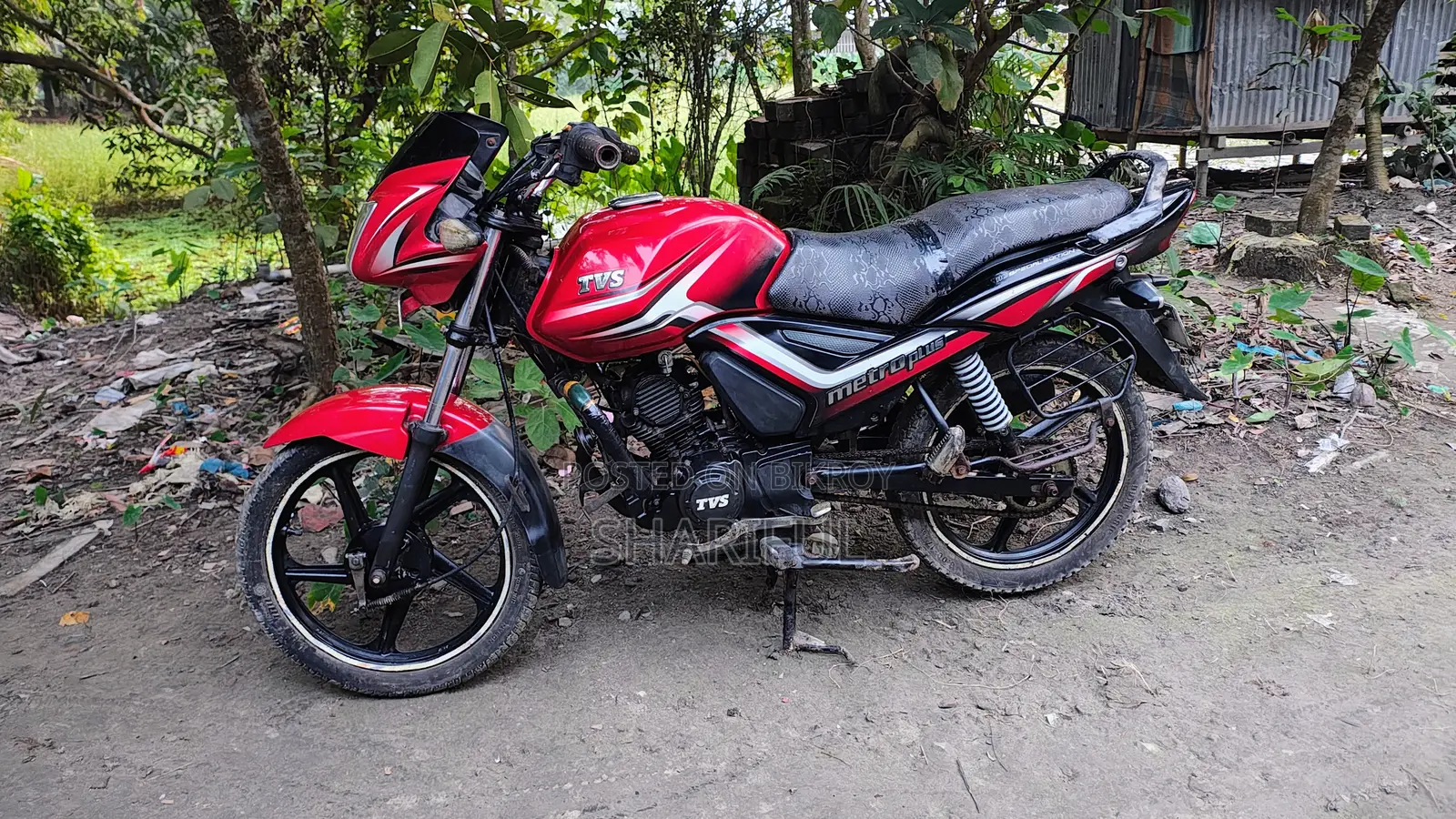 TVS Metro Plus 2018 Red