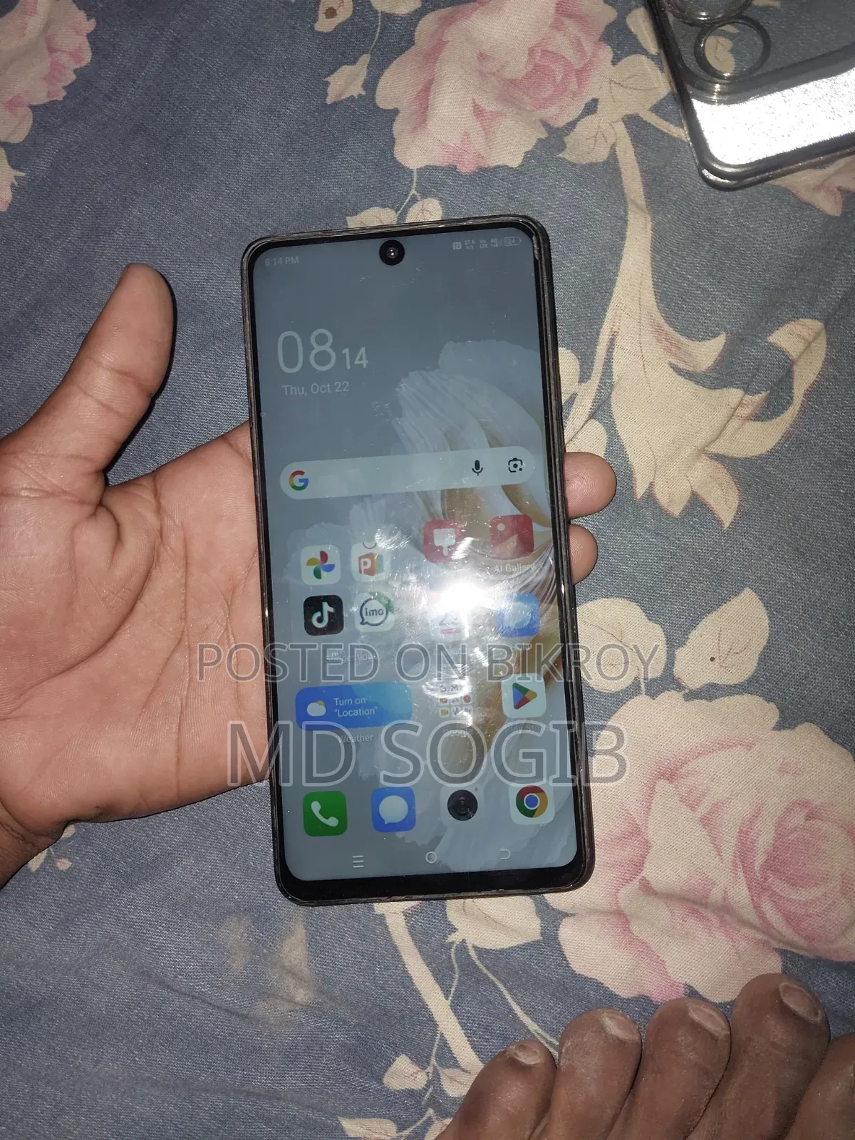 টেকনো ক্যামন ২০ ২৫৬ জিবি ব্ল্যাক
