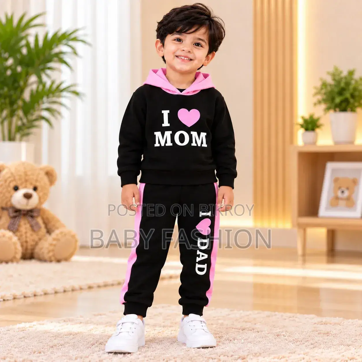 Export Hoodie Set and Sweatshirt for 2-6 Years Old Boys and Girls.