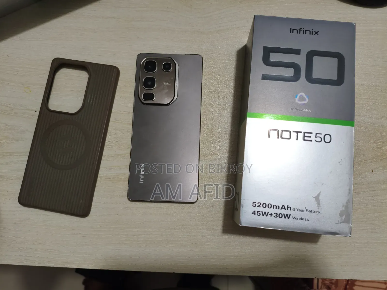 ইনফিনিক্স নোট ৫০ ৪জি ২৫৬ জিবি সিলভার