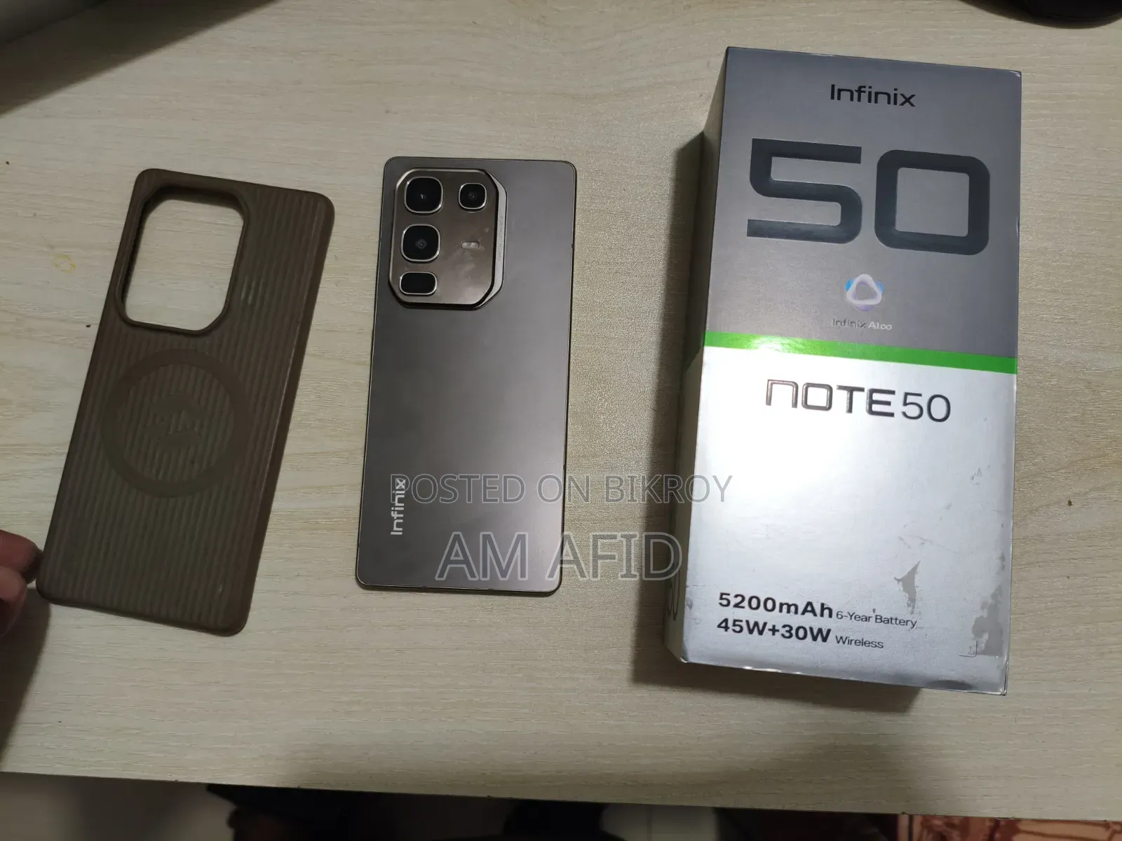 ইনফিনিক্স নোট ৫০ ৪জি ২৫৬ জিবি সিলভার