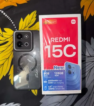 New Xiaomi Redmi 15C 128 GB Black