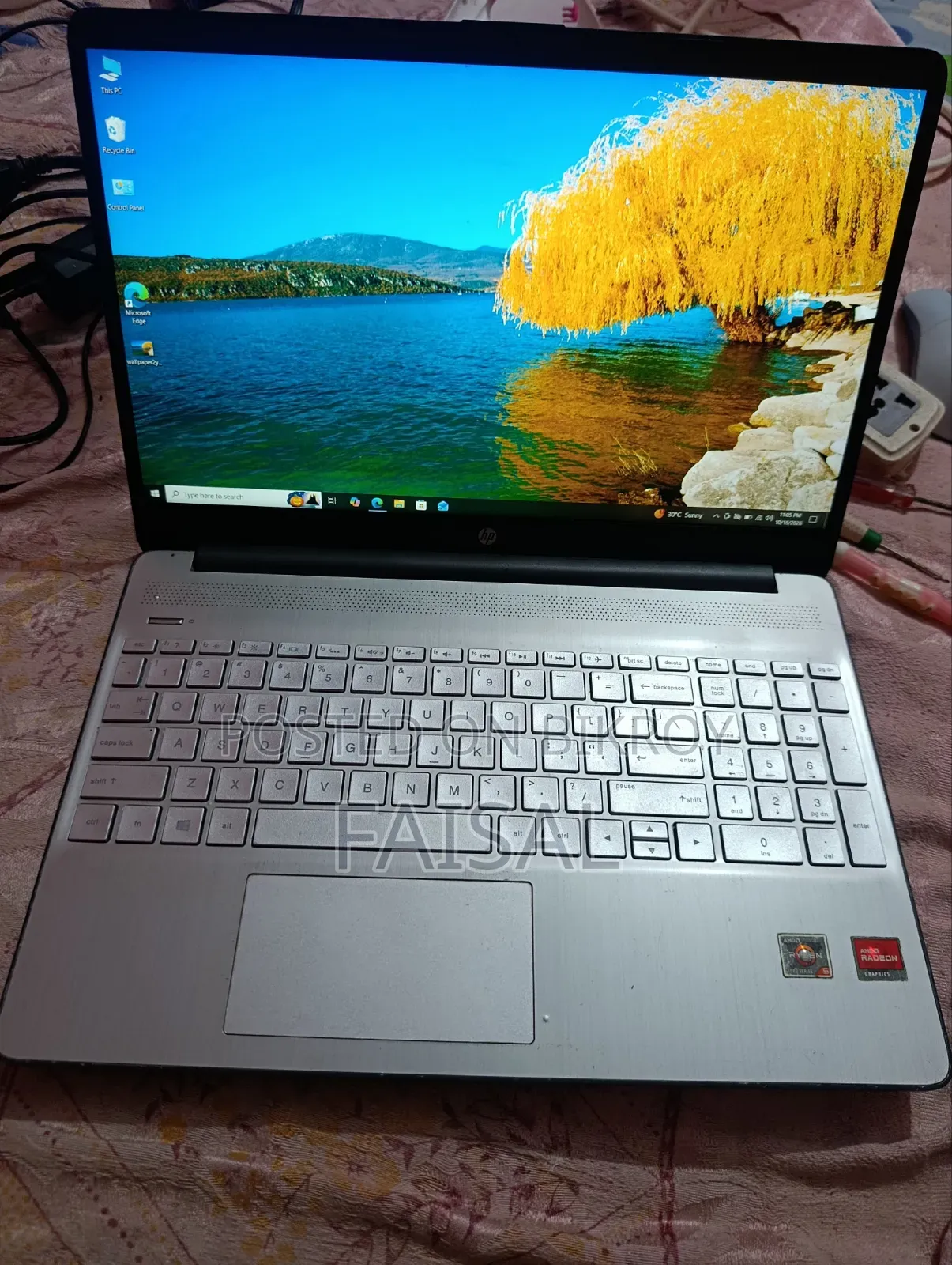Laptop HP 15 8GB AMD Ryzen SSD 256GB