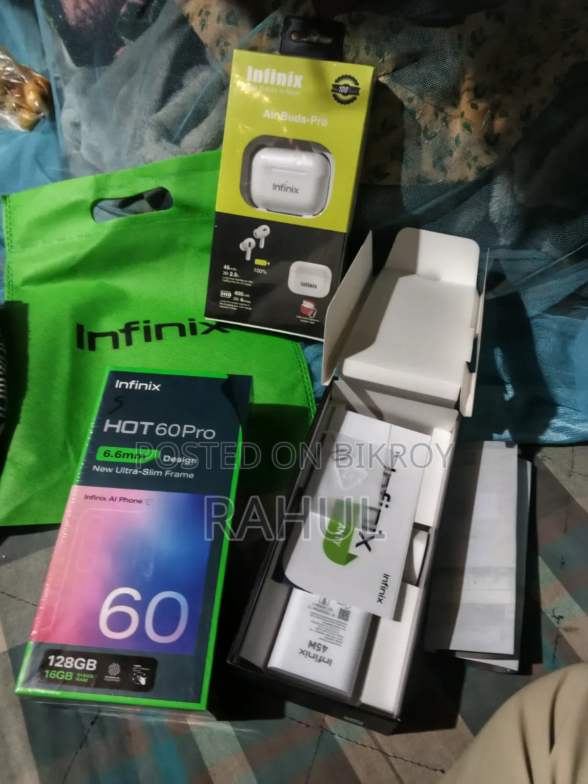 Infinix Hot 60 Pro 128 GB White