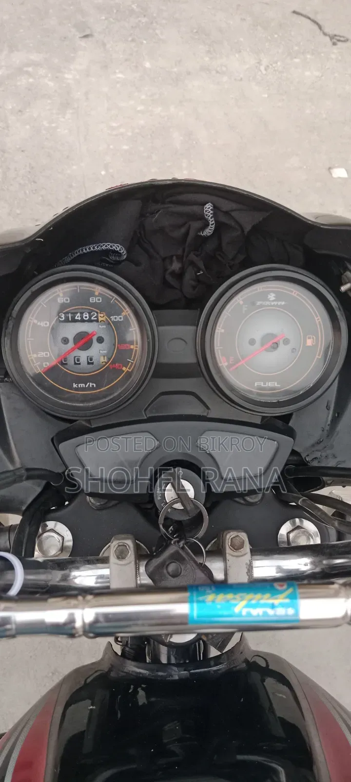 Bajaj Discover 100 2017 Black