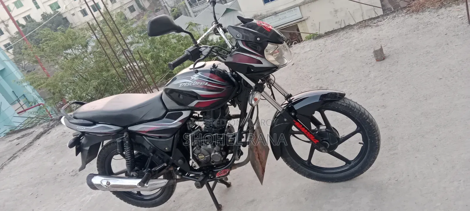 Bajaj Discover 100 2017 Black
