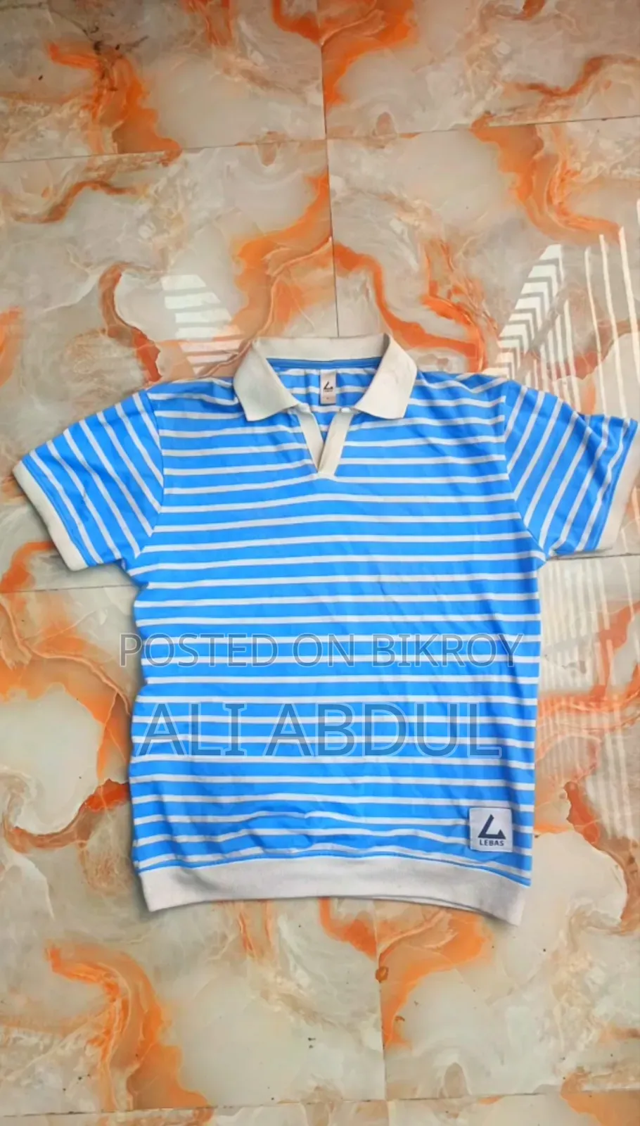 Brand Name Lebas High Quality Old Money Polo Size: XL Both