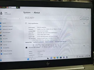ল্যাপটপ এইচপি এলিটবুক ৮৪০ জি৬ ১৬জিবি ইন্টেল কোর আই৭ এসএসডি ১৬ জিবি