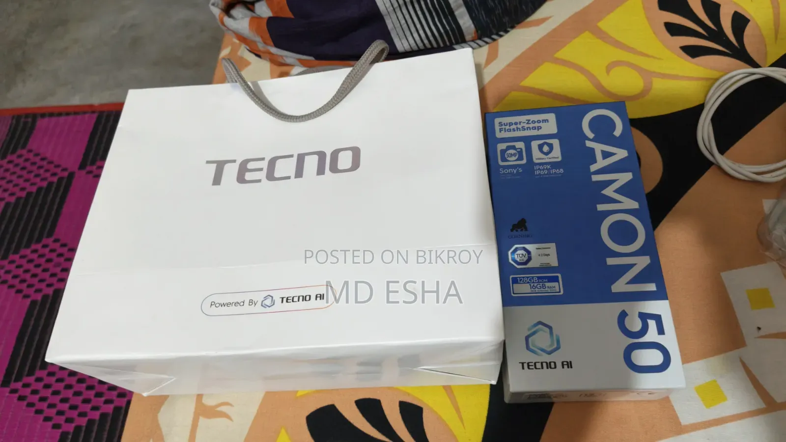 Tecno Camon 50 256 GB Gray