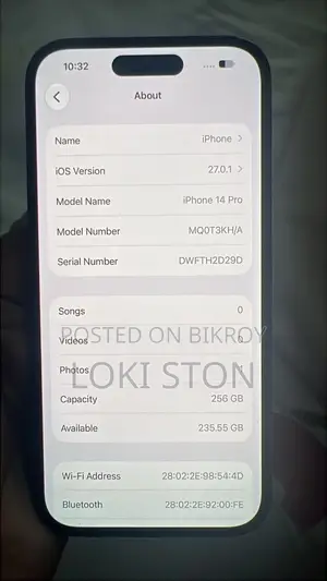 Apple iPhone 14 Pro 256 GB Black