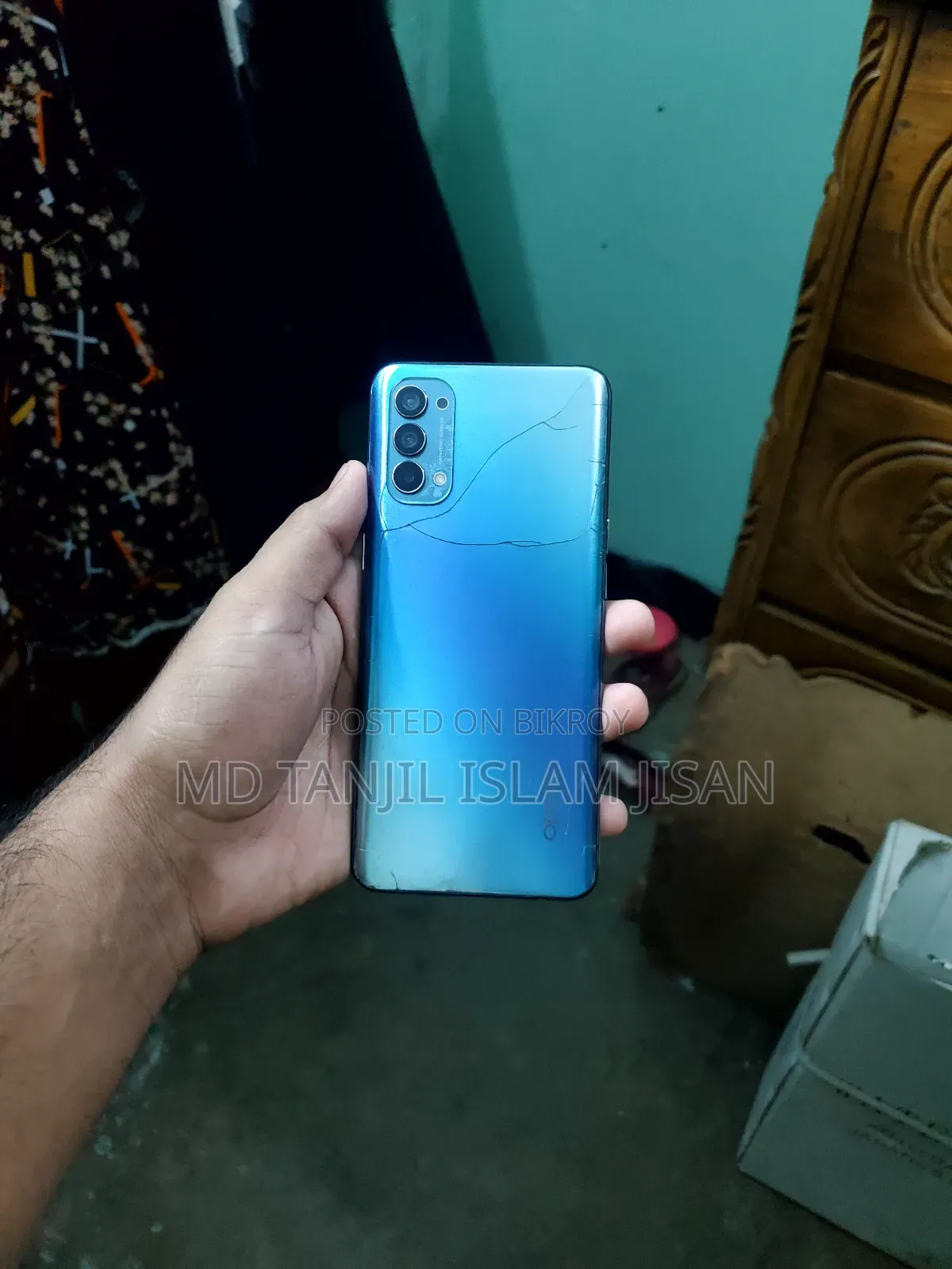 অপো রেনো ৪ এসি ১২৮ জিবি ব্লু