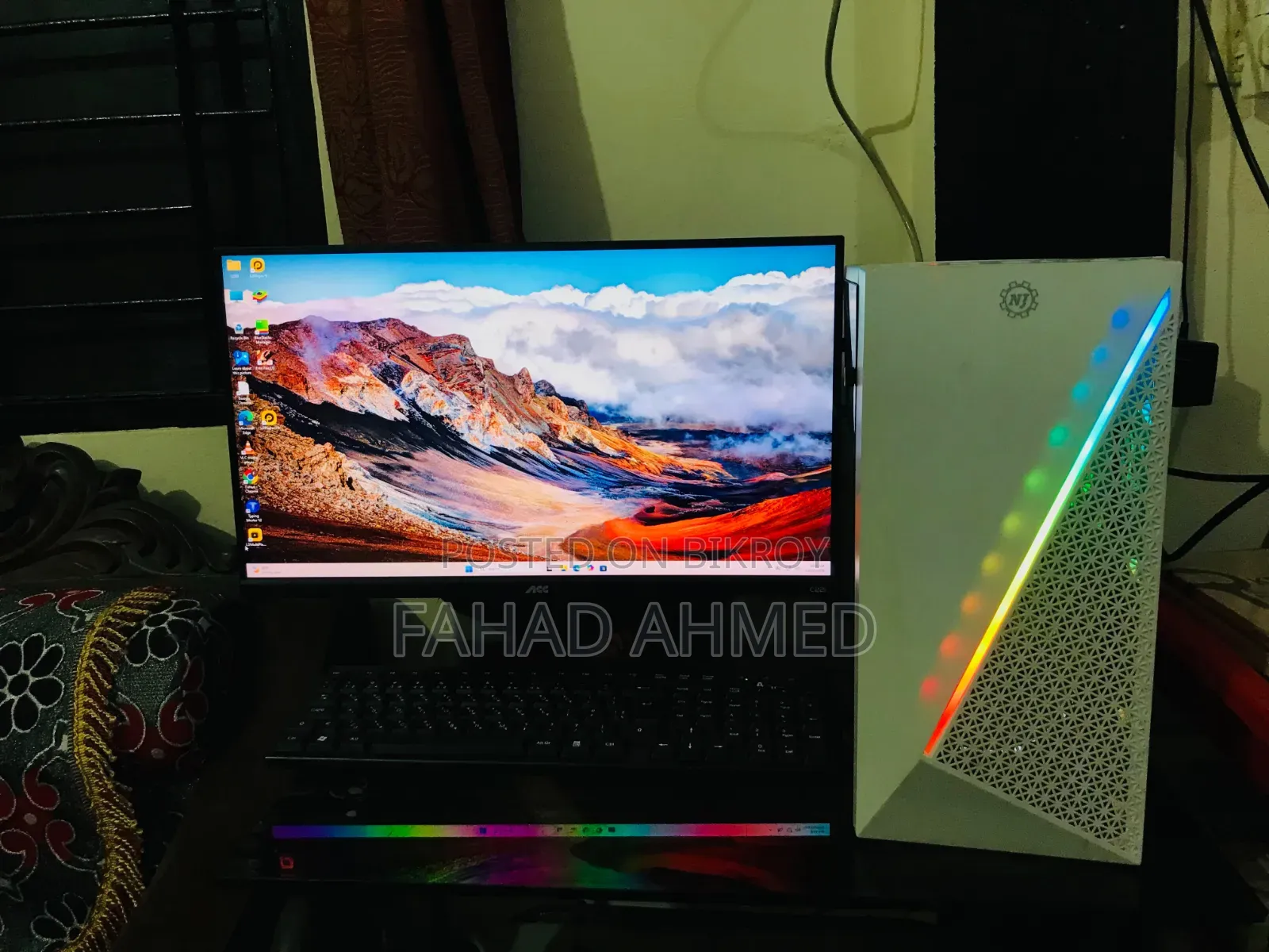 নতুন গিগাবাইট GA-H110MSTX-HD3-ZK ৮জিবি ইন্টেল কোর আই৫ এসএসডি ৫০০জিবি
