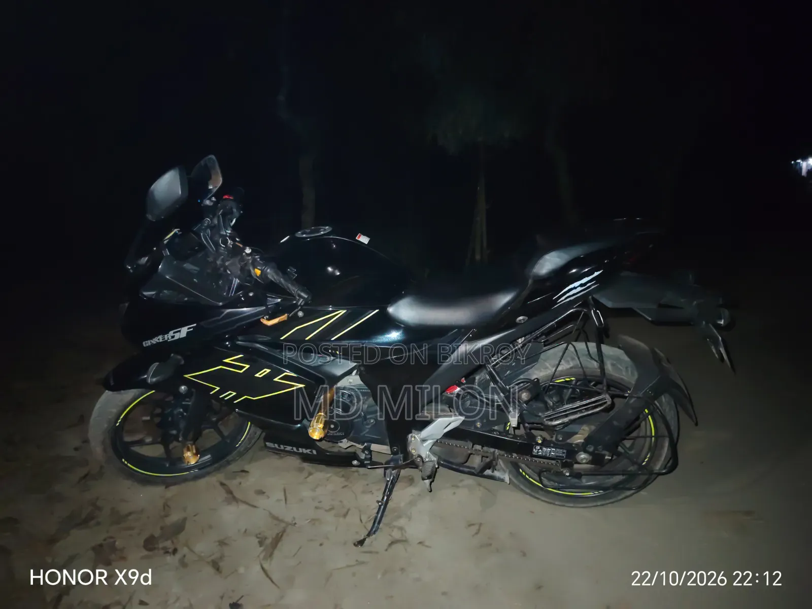 Suzuki Gixxer SF 2026 Black