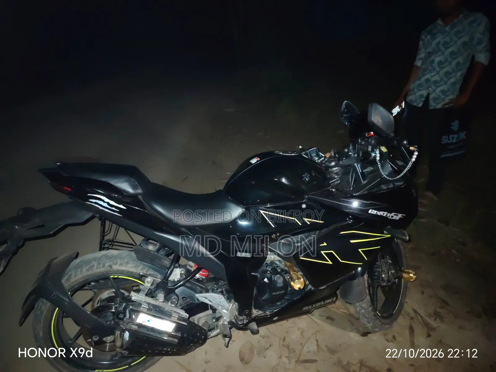 Suzuki Gixxer SF 2026 Black