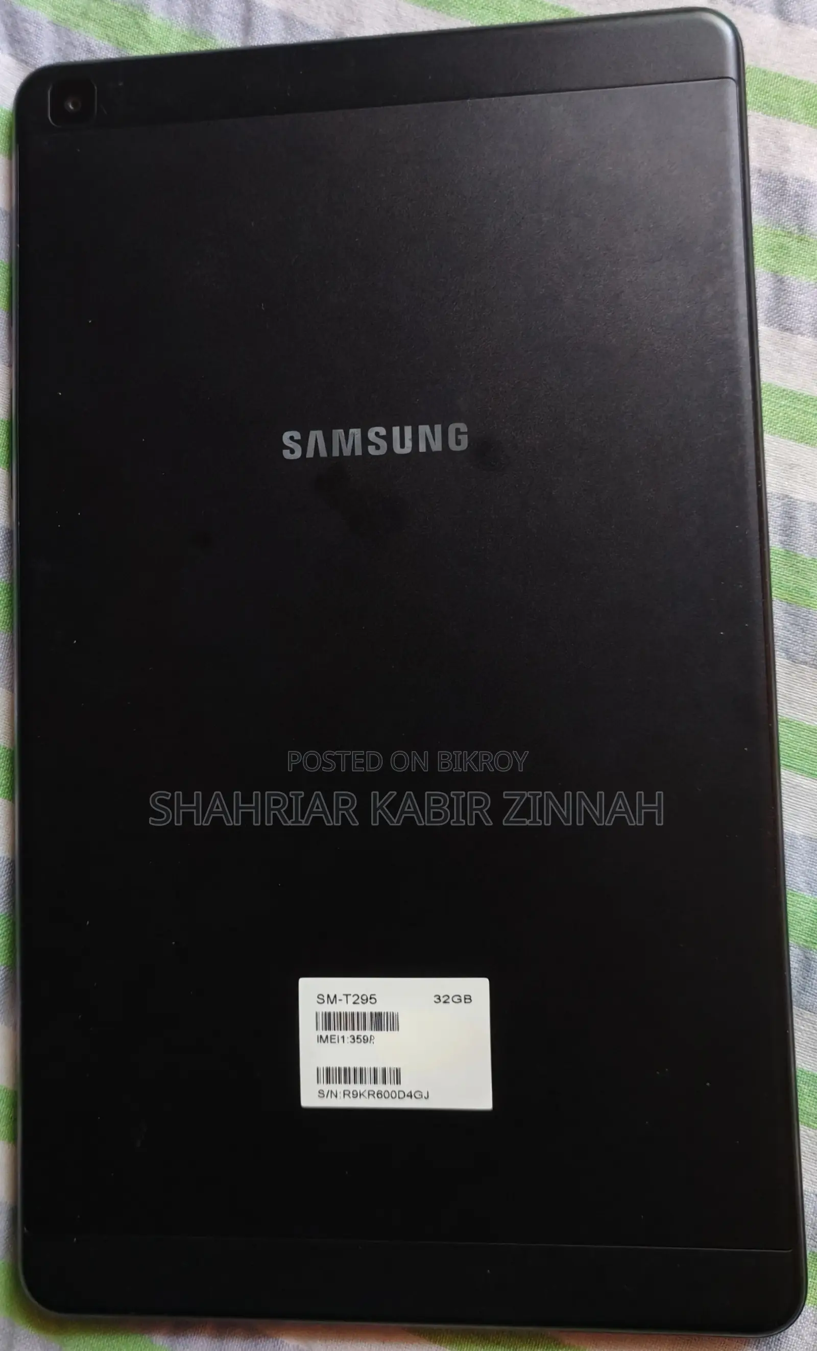 Samsung Galaxy Tab A 8.0 (2019) 32 GB Black