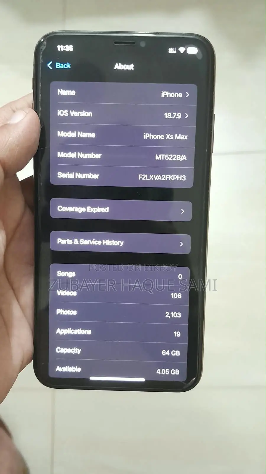 অ্যাপল আইফোন এক্সএস ম্যাক্স ৬৪ জিবি গোল্ড