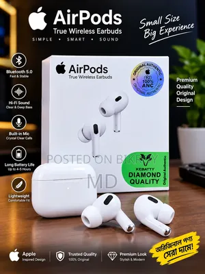 Premium Apple AirPods Bluetooth Earbuds – Best Price