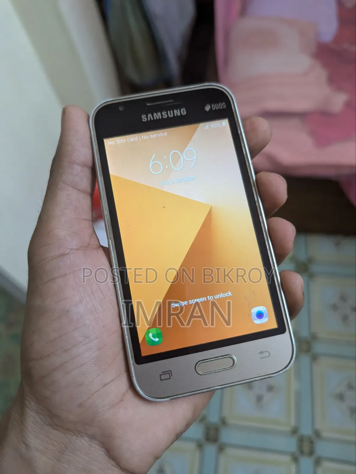 Samsung Galaxy J1 mini prime 8 GB Gold
