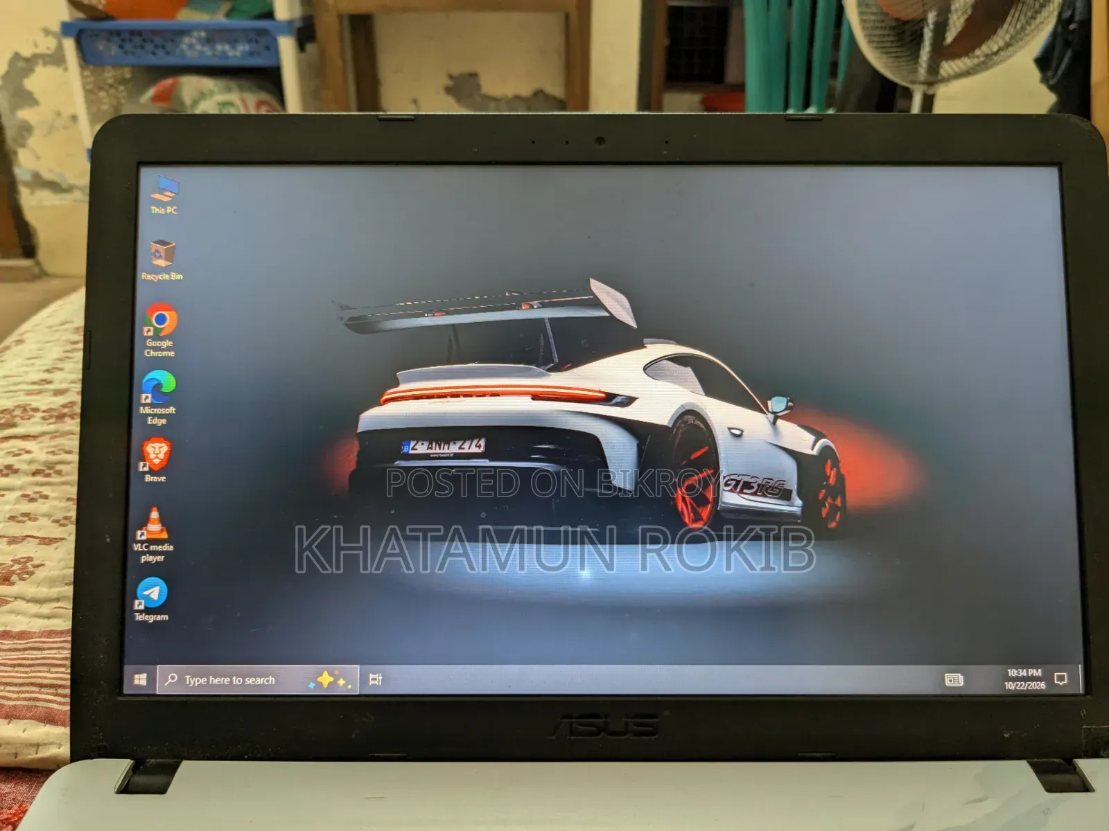 Laptop Asus Vivobook 15 4GB Intel Celeron SSD 128GB