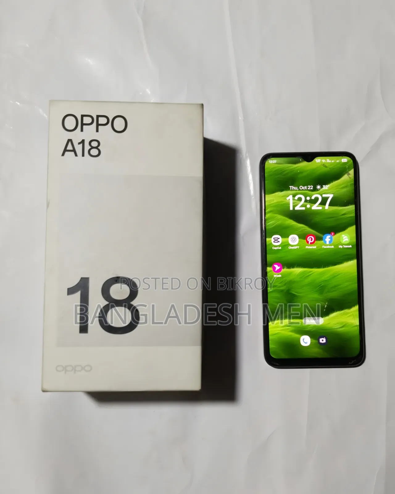 Oppo A18 64 GB Black