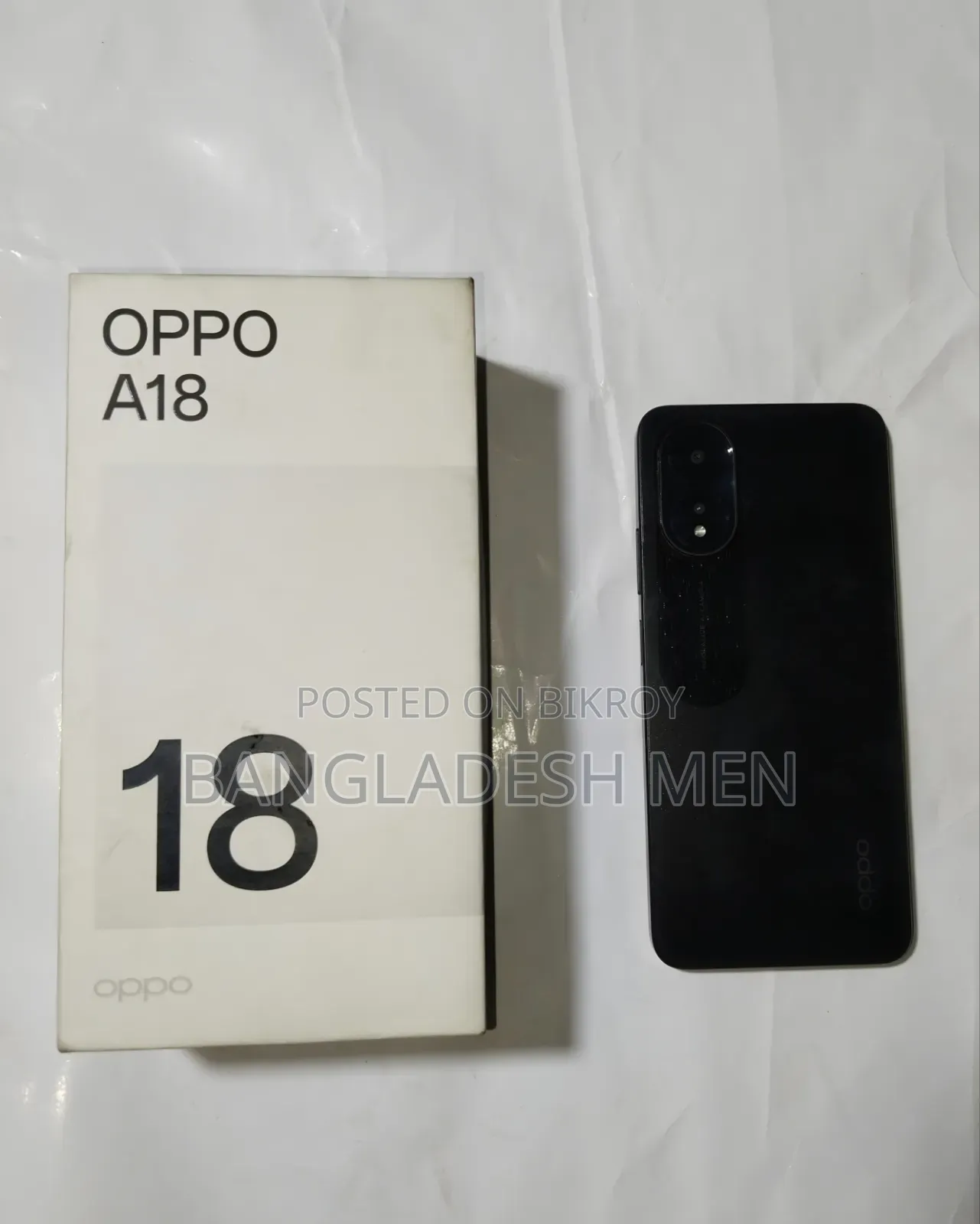 Oppo A18 64 GB Black