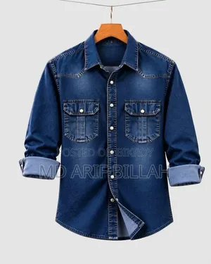 Men’s Denim Shirt | Heavy Cotton Casual Shirt