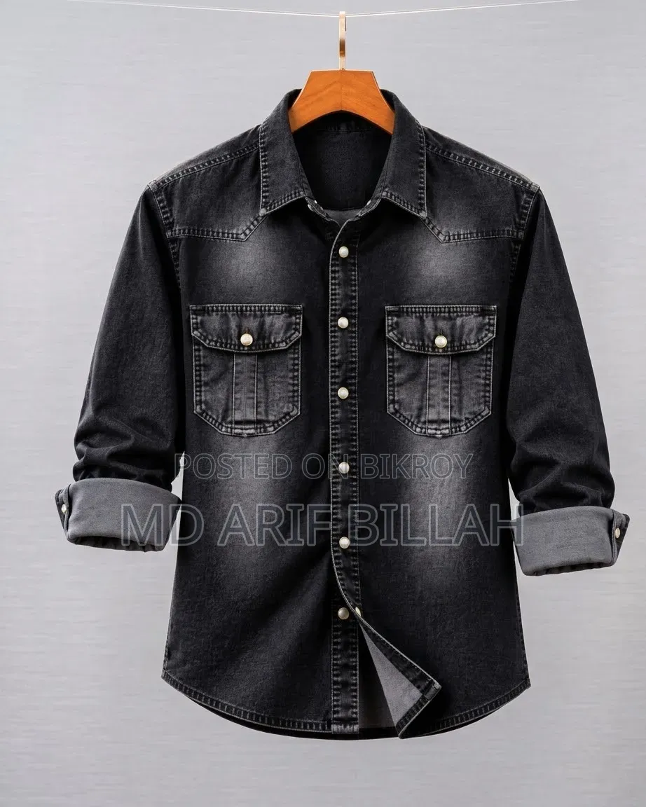 Men’s Denim Shirt | Heavy Cotton Casual Shirt