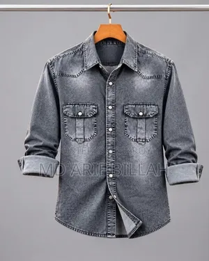 Men’s Denim Shirt | Heavy Cotton Casual Shirt