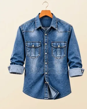 Men’s Denim Shirt | Heavy Cotton Casual Shirt