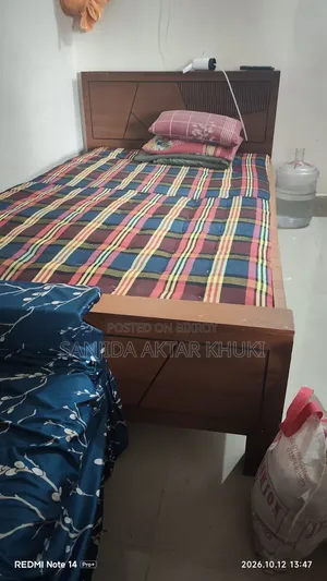 Malaysian Wooden Single Bed