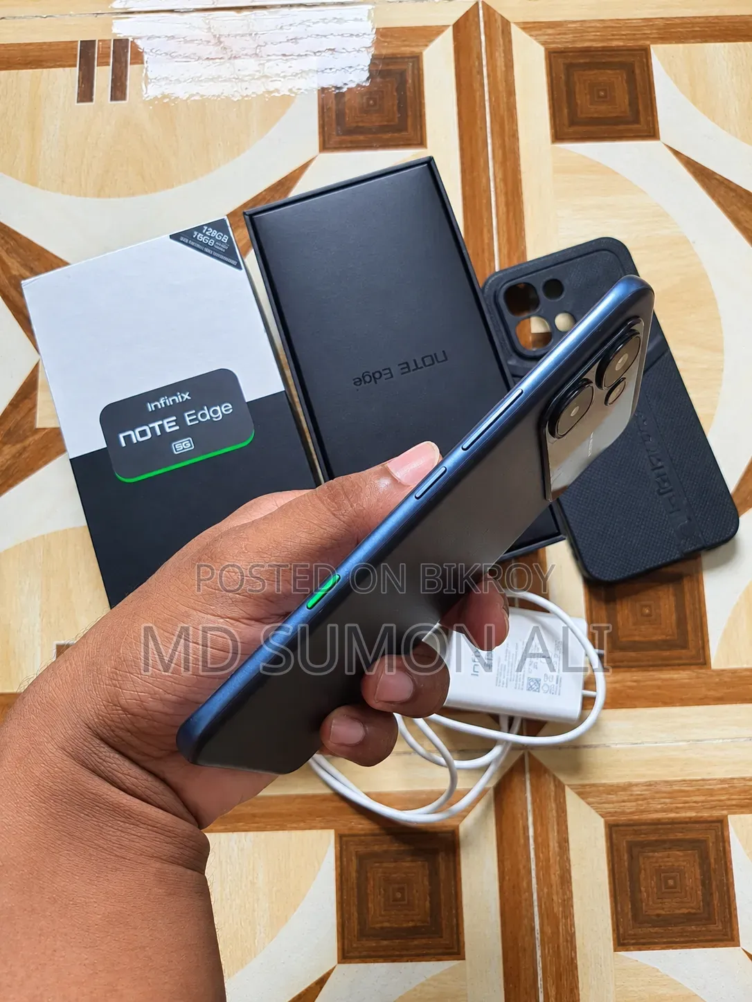 ইনফিনিক্স নোট এজ ১২৮ জিবি ব্লু