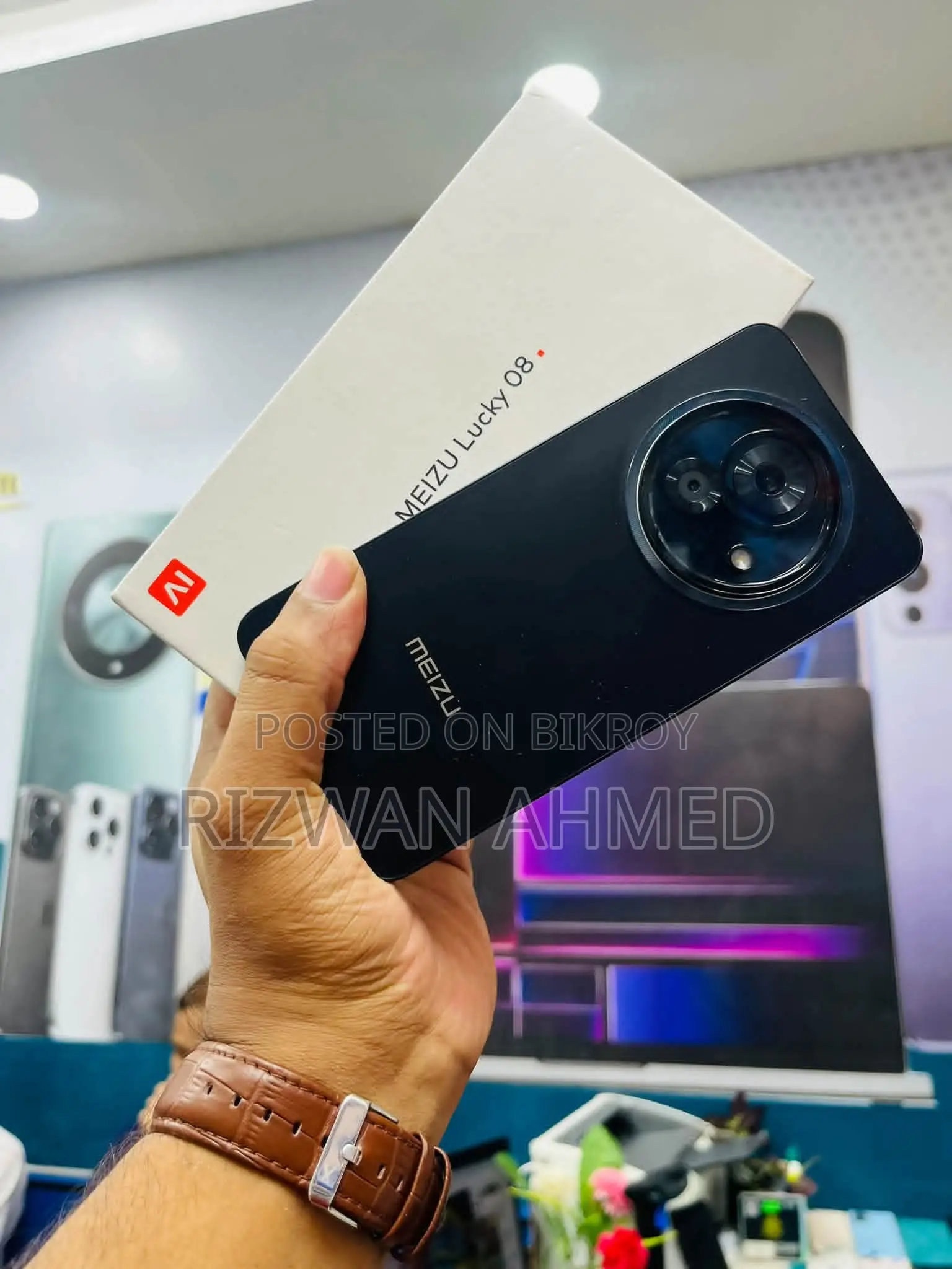 New Meizu Lucky 08 256 GB Black
