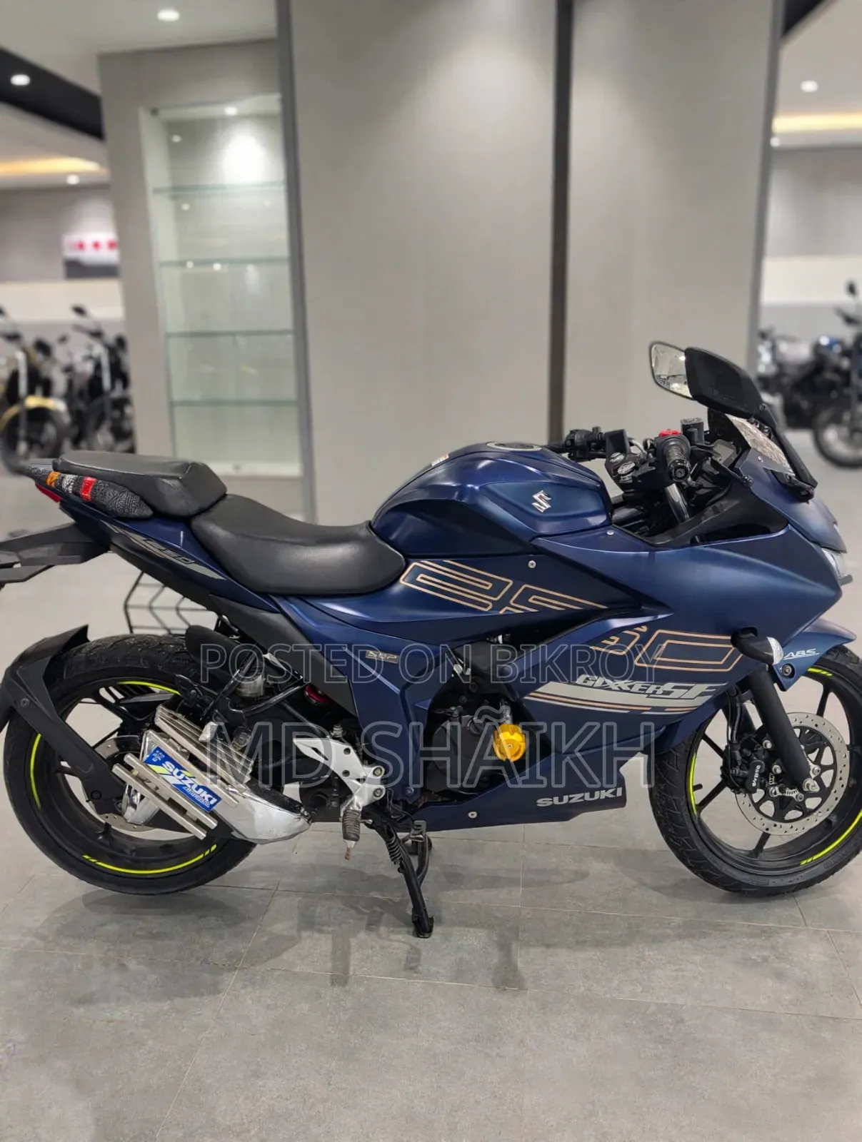 Suzuki Gixxer SF 2023 Blue