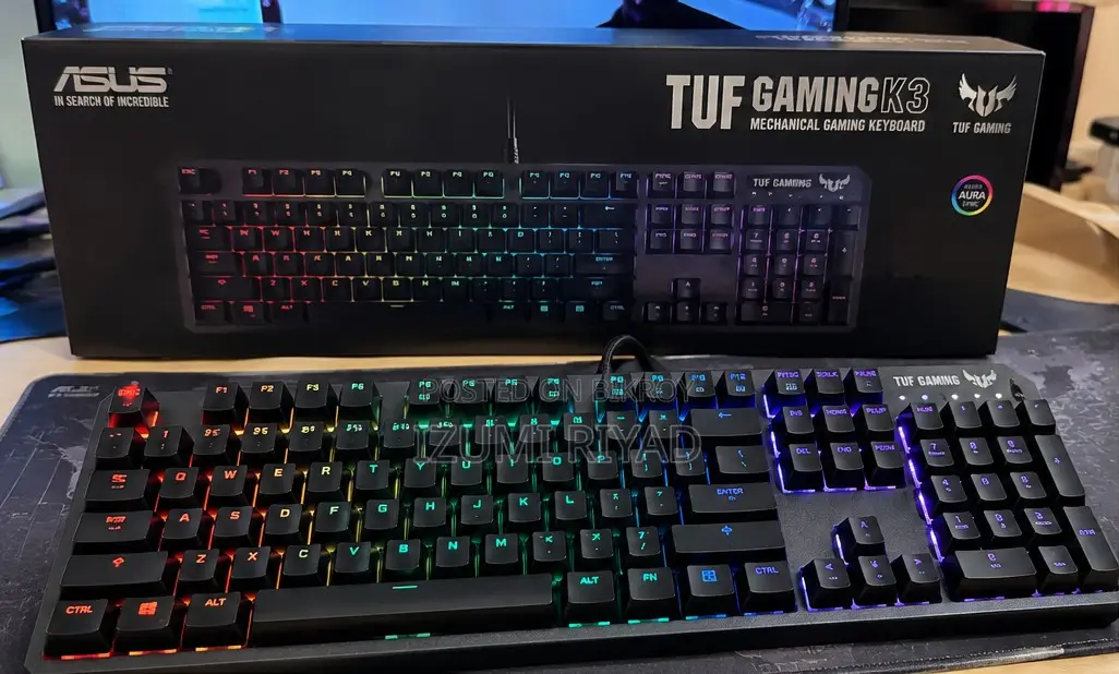 ASUS Tuf Gaming K3 RGB Mechanical Keyboard — Urgent Sale!
