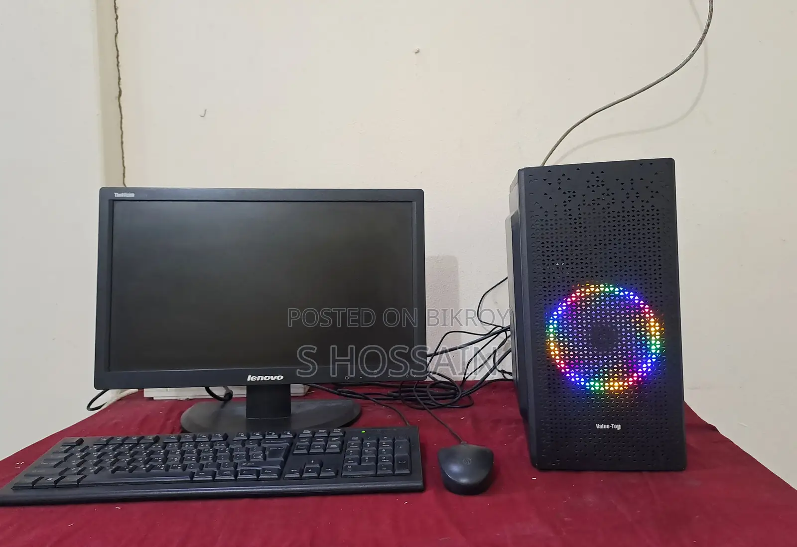 Desktop Computer Gigabyte 8GB Intel Core i3 HDD+SSD 128GB