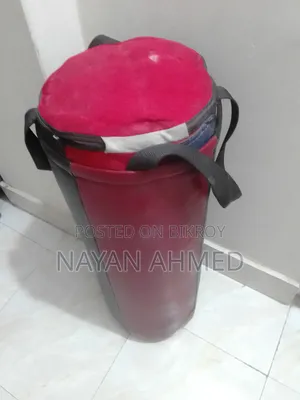 Punching Bag with Premium Quality Leather Cover