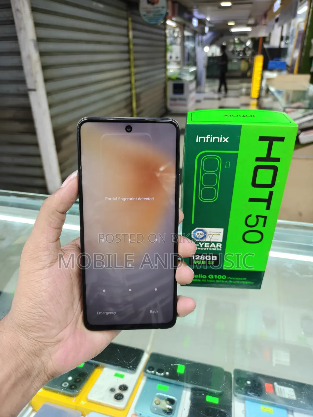 Infinix Hot 50 128 GB Gray