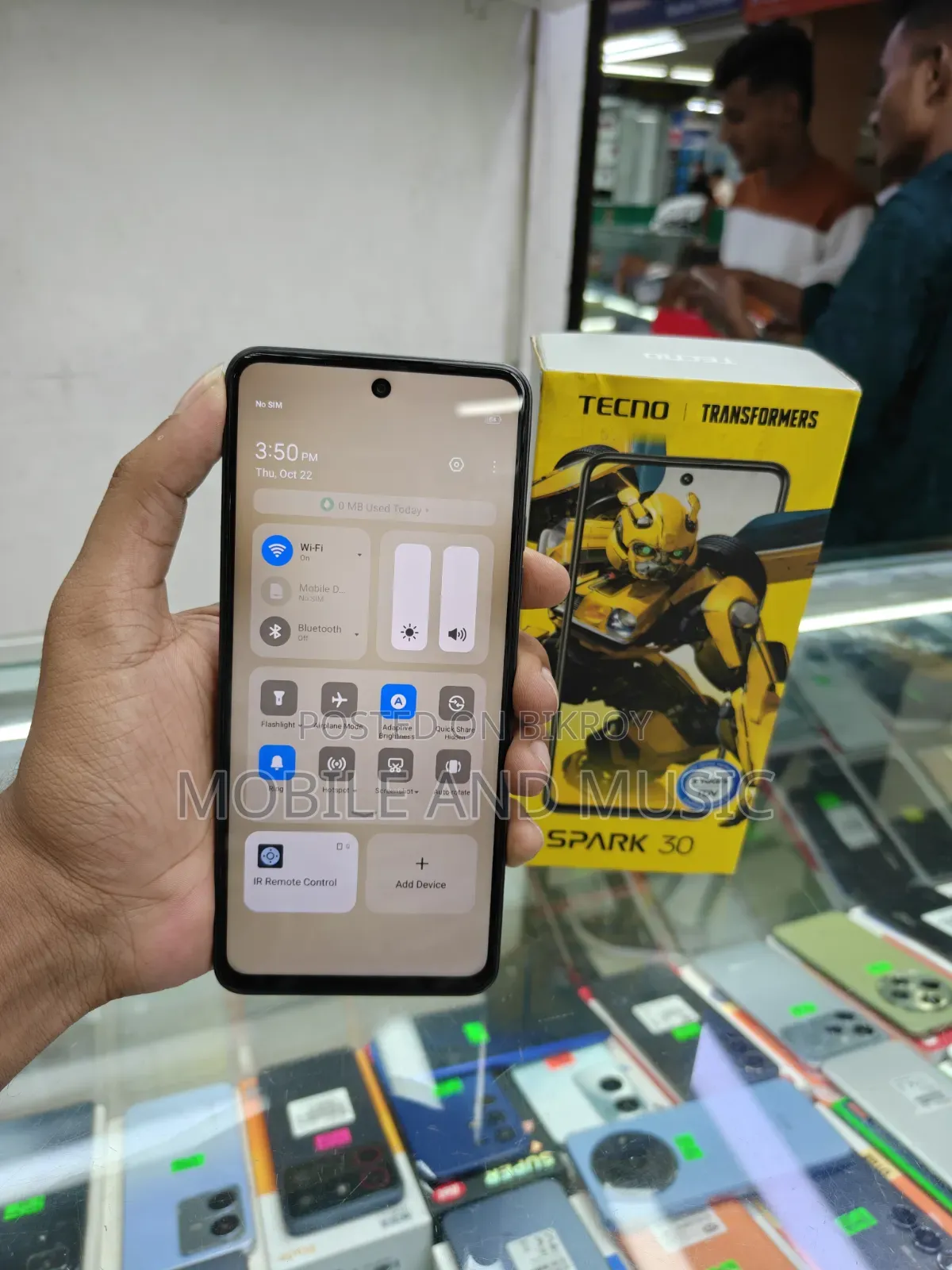 Tecno Spark 30 128 GB Black
