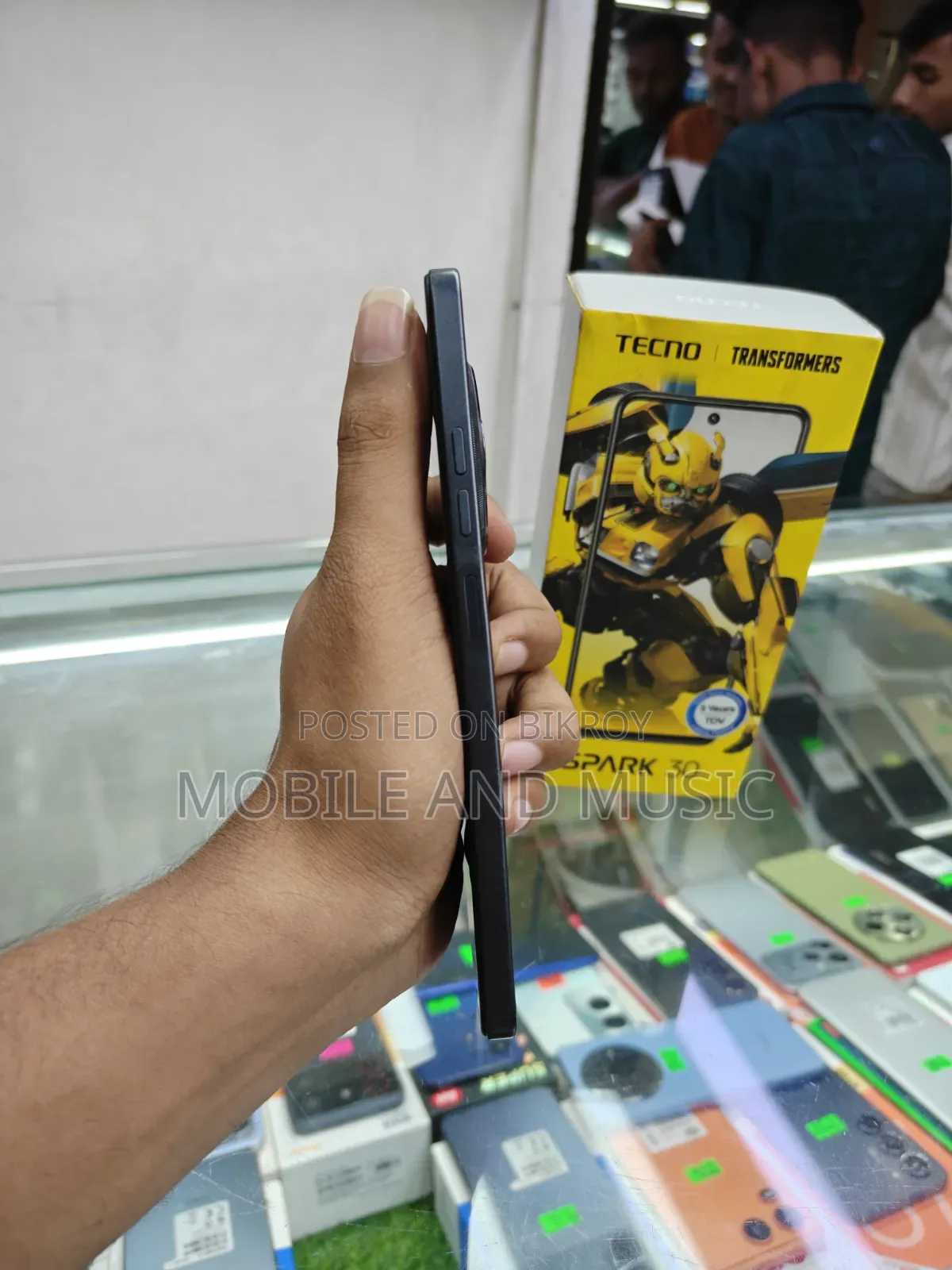 Tecno Spark 30 128 GB Black