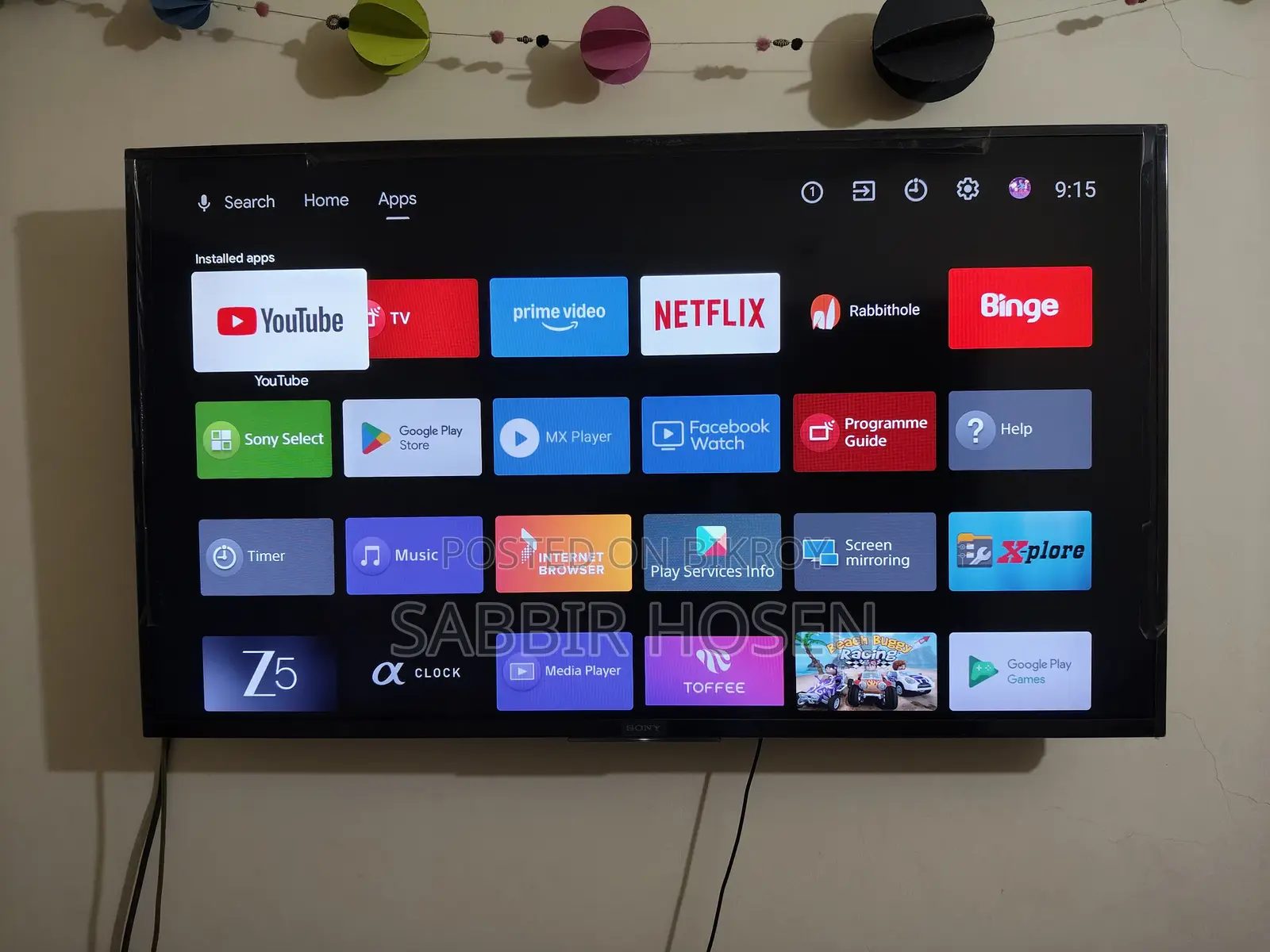 Sony Bravia Android TV