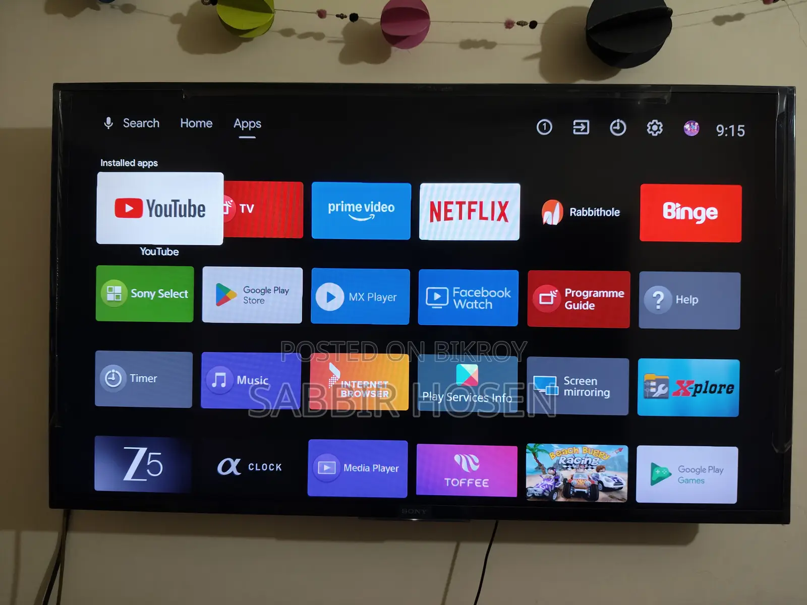Sony Bravia Android TV