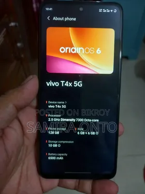 Vivo T4x 128 GB Purple