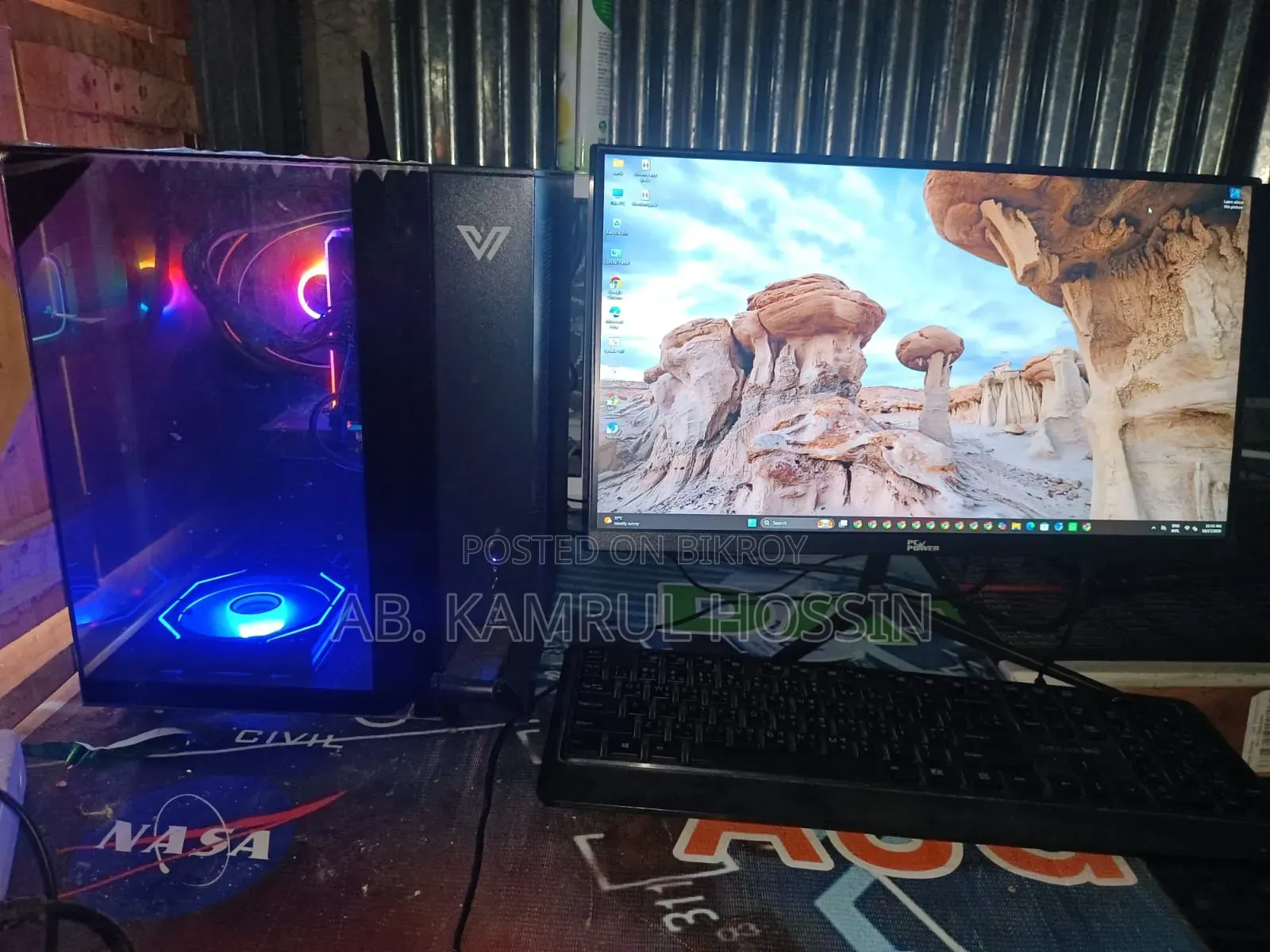 Desktop Computer 16GB AMD Ryzen 5 SSD 512GB